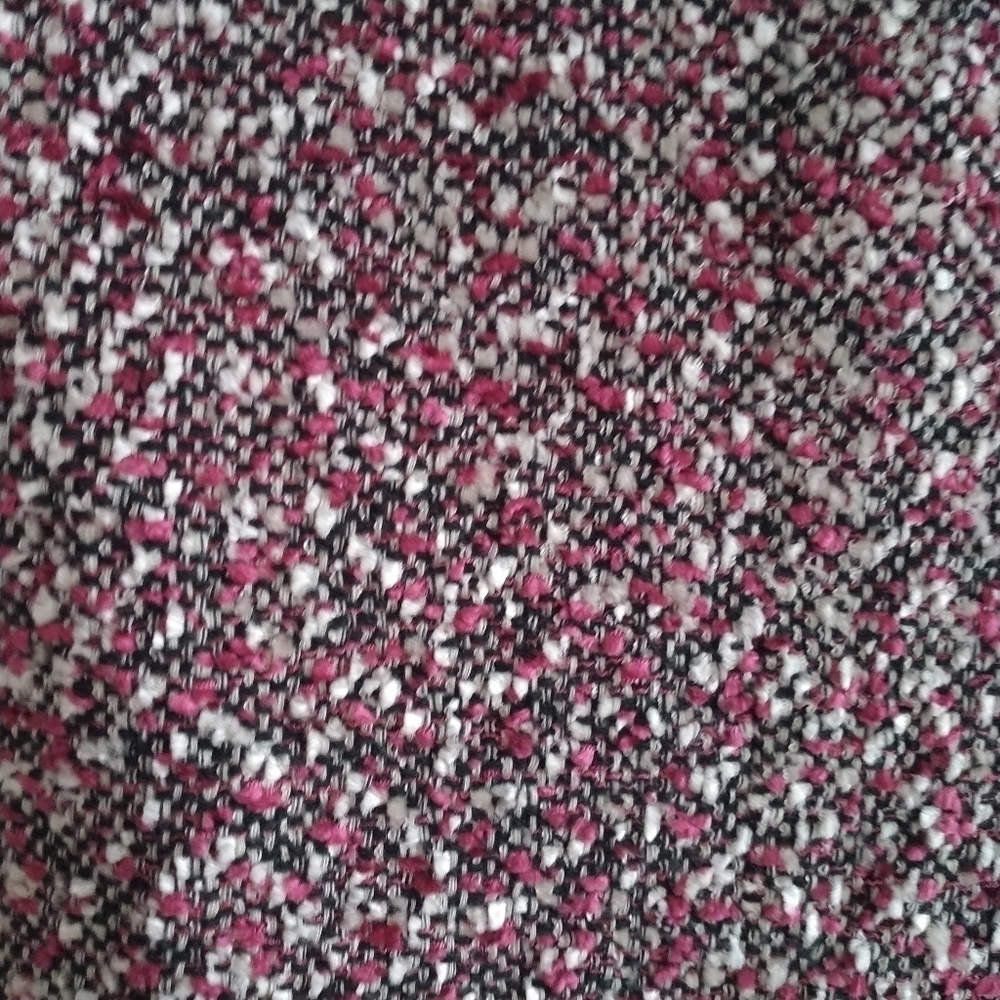 Appleseed's Petite Woven Nubby Classic Button front Blazer Jacket 10P - Picture 7 of 15